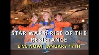 Rise of the Resistance Ride-along LIVE!