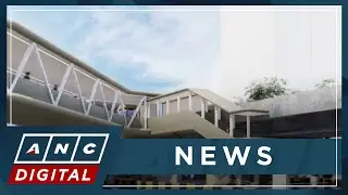 PH transport department begins construction of new Kamuning Footbridge | ANC