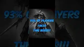 The 93% Failure Rate Boss: Fume Knight #darksouls2 #darksouls #darksouls3