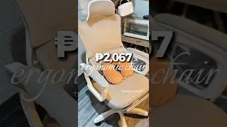 cheapest ergonomic chair on shopee full review 🤞🏻💖