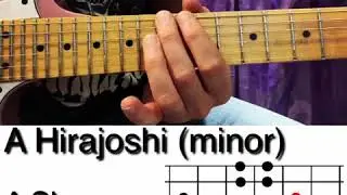 Guitar lesson - Hirajoshi scale #4