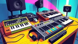 Legendary acid base great wave pattern virtual synth !303-Style Groove #synth  #dj #music #acidbass