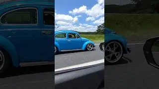 Fusca na estrada anda igual carro novo! #shorts #thdgarage #fusca