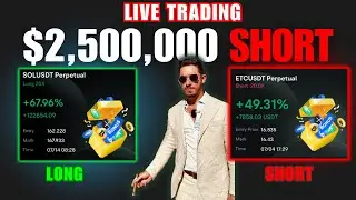 Crypto Live Trading | BITCOIN Live Trading | BTCUSD LIVE | MASSIVE BITCOIN SHORT OPEN