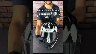 Capacete Ls2 FF-358 Draze Preto e Branco