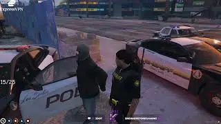 Guy Jones Gets Processed In The Middle Of An Active Situation. | NoPixel GTA RP