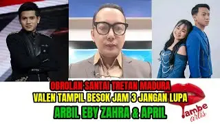 LIVE NEW‼️VALEN TAMPIL BESOK JAM 3 SORE JANGAN LUPA, ARBIL EBY ZAHRA DAN APRIL!!