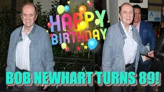 Iconic Comedian Bob Newhart Celebrates His 89th Birthday In WeHo
