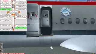 Captain sim boeing 757-200 animation panel work