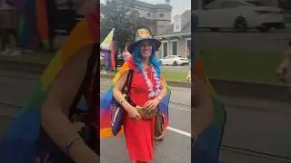 New Orleans Pride Parade 2025 in the French Quarter! #pride #love #shorts #fun #neworleans #reels