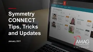 Symmetry CONNECT Tips, Tricks and Updates