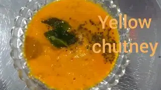 🍅South Indian Yellow Chutney🍋     🥣दक्षिण भारतीय पीली चटनी@kanti vajaji vlogs