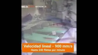 KMT WATERJET CONVEYOR CUTTING FISH