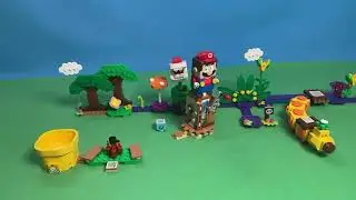 Lego Super Mario Adventure: Lego Super Mario Runs the Soda Maker Jungle Expansion Set 71434