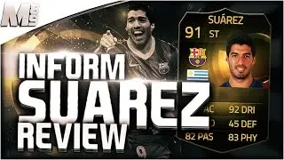 FIFA 15 IF SUAREZ REVIEW (91) FIFA 15 Ultimate Team Player Review + In Game Stats