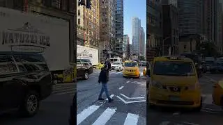 FDNY Engine Co. 1 responding through heavy traffic on 6th Avenue back in 2019