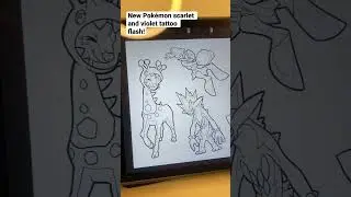 New gen Pok&eacute;mon tattoo flash! #tattoo #pokemon #tattooartist