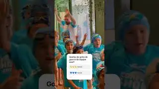 GRITO DE GUERRA DA EQUIPE AZUL NO FESTIVAL DE NATA&Ccedil;&Atilde;O