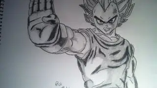 Drawing Vegeta