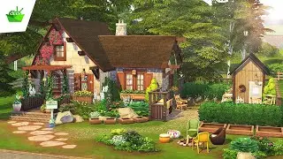 GRANDPARENTS' DREAM COTTAGE 👵🏻 | The Sims 4: Speed Build