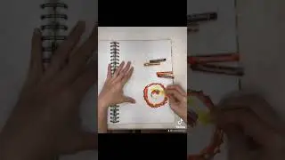 Oil pastel Drawing For Beginners | Sunflowers Timelapse