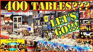 TOY HUNTING at the Vancouver Comic & Toy Show | Spring 2024 Action Figure VLOG, Vintage Toys, Comics