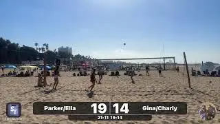 Parker/Ella vs Gina/Charly - Varsity