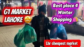 G 1 market johar town lahore | winter vibe | lahore cheapest thrift shops in G 1 market Lahore 