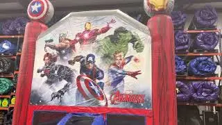 Avengers bounce house rental from About to Bounce inflatable rentals in New Orleans