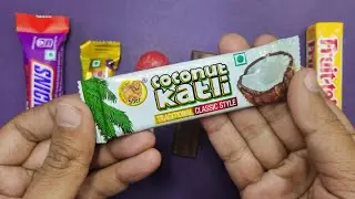 Relaxing ASMR Coconut Chocolate Unwrapping | Satisfying Candy Sounds