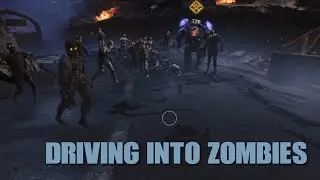Driving Into Zombies!