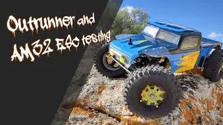 Testing a Outrunner and AM32 ESC on the PScale