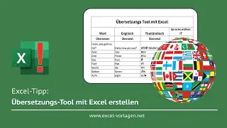 So bauen Sie mit Excel ein Übersetzungstool zum Mitmachen und Nachbauen