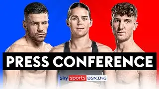 LIVE PRESS CONFERENCE! | Marshall vs Hermans & Marku vs Jenkins | Newcastle Fight Night
