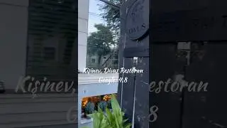 Moldova, Kişinev Divus Restoran