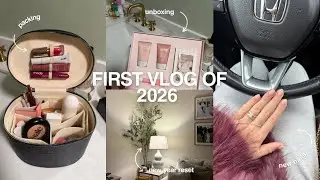 !! First vlog of 2026: packing for Japan, pasta recipe, new nails, new year reset