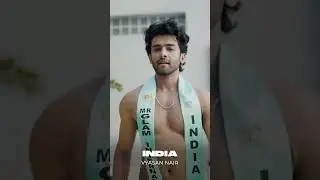 MISTER GLAM INDIA 2023 | VYASAN NAIR #pageant #malepageants #model #swimwear #contest #modeling