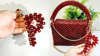 DIY Beaded Keychain Letter 
