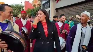 من سلا..نايضة مع شيماء الرباطية اشهر فنانة الشعبي والناس مكاين غير دردك وزيد دردك