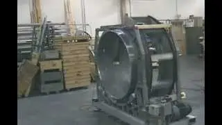 In-Place Machining of Rotating Drum