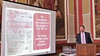 Lecture: Anthony Hobbley about the carbon bubble