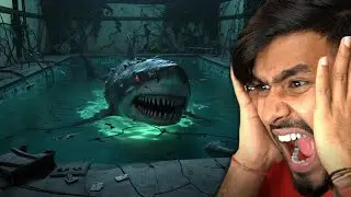 A Dangerous Zombie Shark Entered in My Swimming Pool And I have To Escape Now|