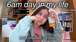 Day in my Life at the University of Florida 🐊 | study vlog, dance class, exams