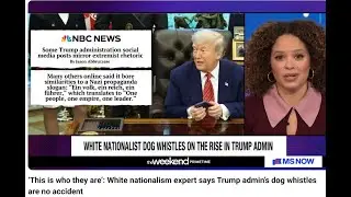 &lsquo;This is who they are&rsquo;:  Trump admin&rsquo;s dog whistles are no accident