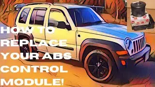 How To replace the jeep liberty ABS pump control module without bleeding the system under the hood￼