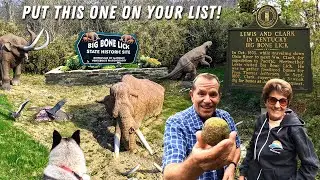 Ancient Fossils, Salty Springs, & Thomas Jefferson? RV Trip to Big Bone Lick