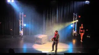 Illusionist Cody Moynihan Makes Alligator Appear