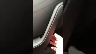 Model 3 Rear door mechanically release