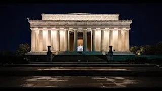Night shoot photography editing | Lincoln Memorial Night Photography