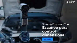 Review profesional del FreeScan Trio: escáner 3D láser sin marcadores con precisión metrológica